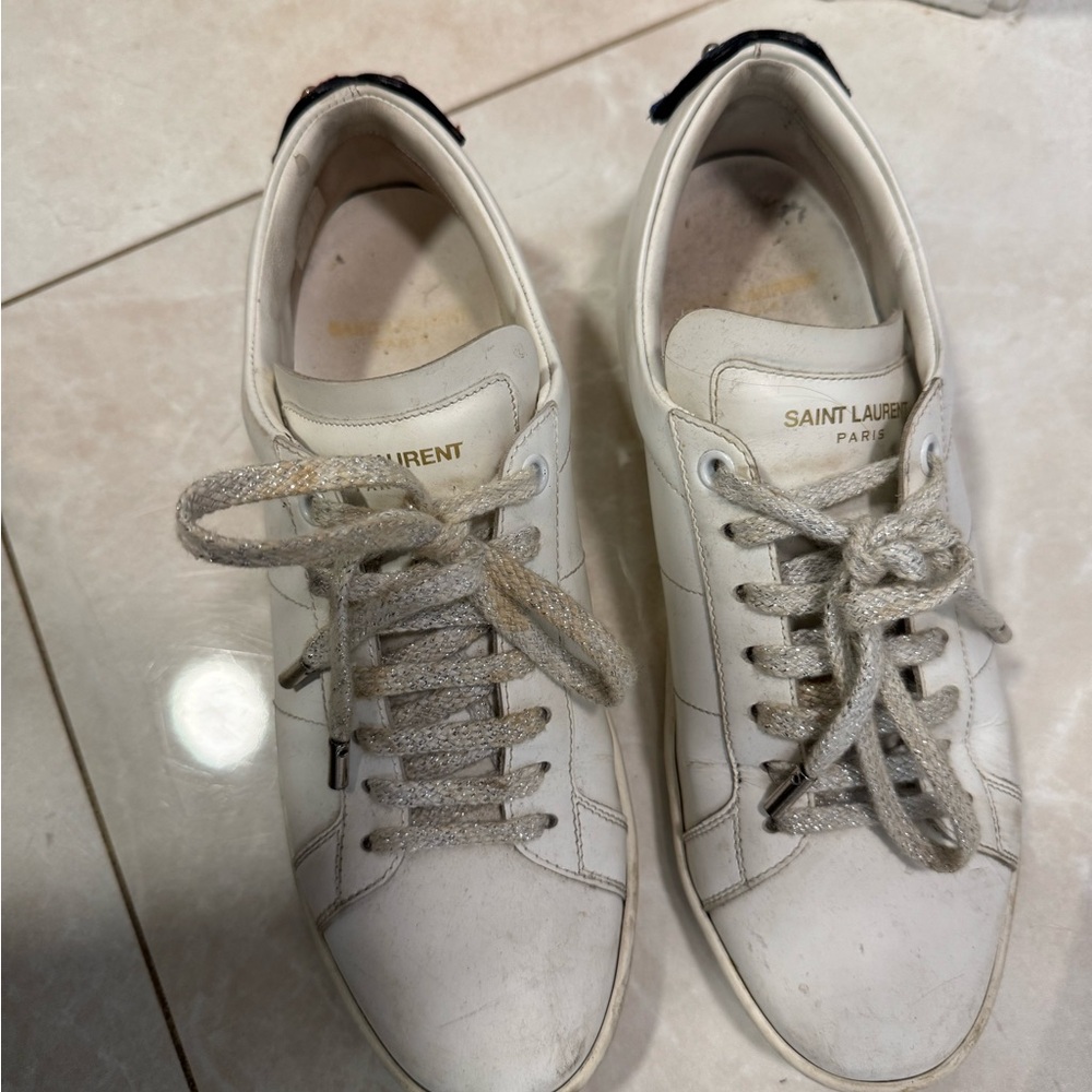 Saint Laurent Off-White Men's Sneakers